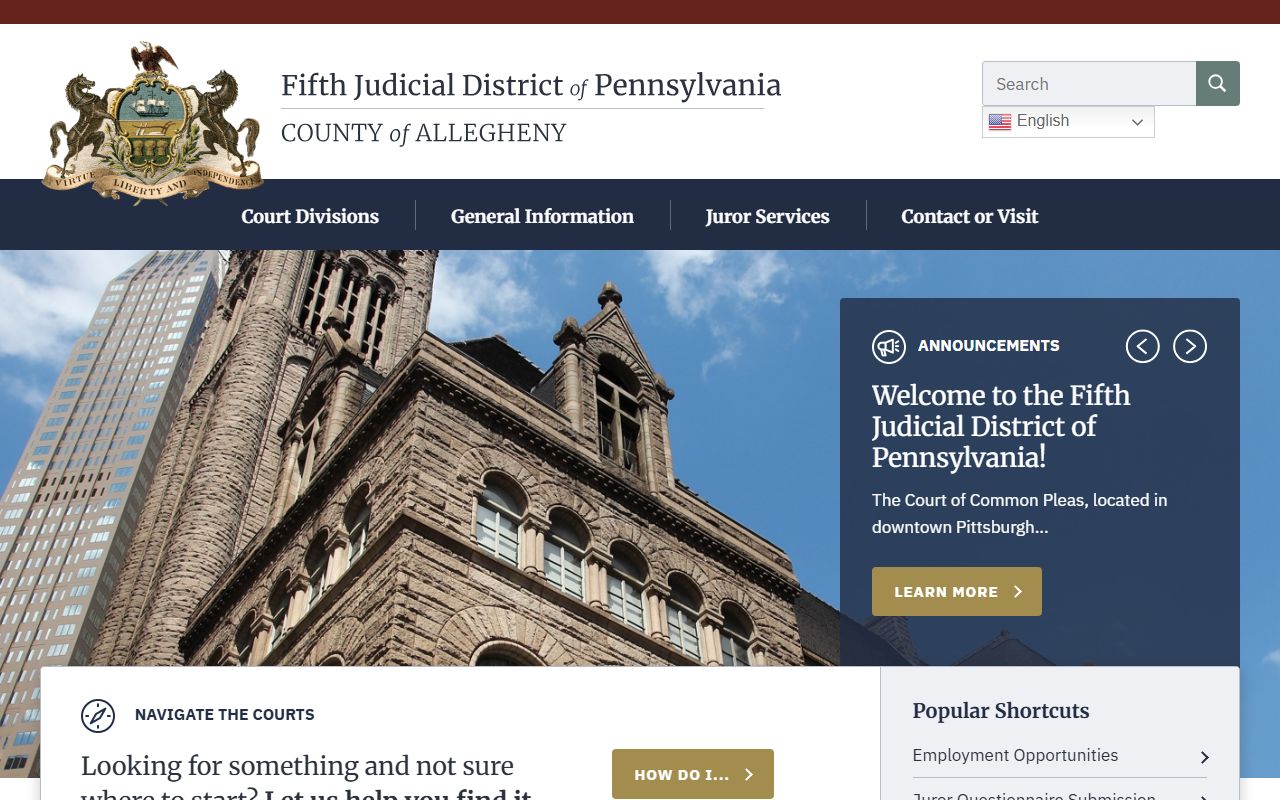 allegheny county court of common pleas probate court records